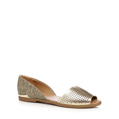 Call It Spring Light gold 'Corboy' slip on shoes